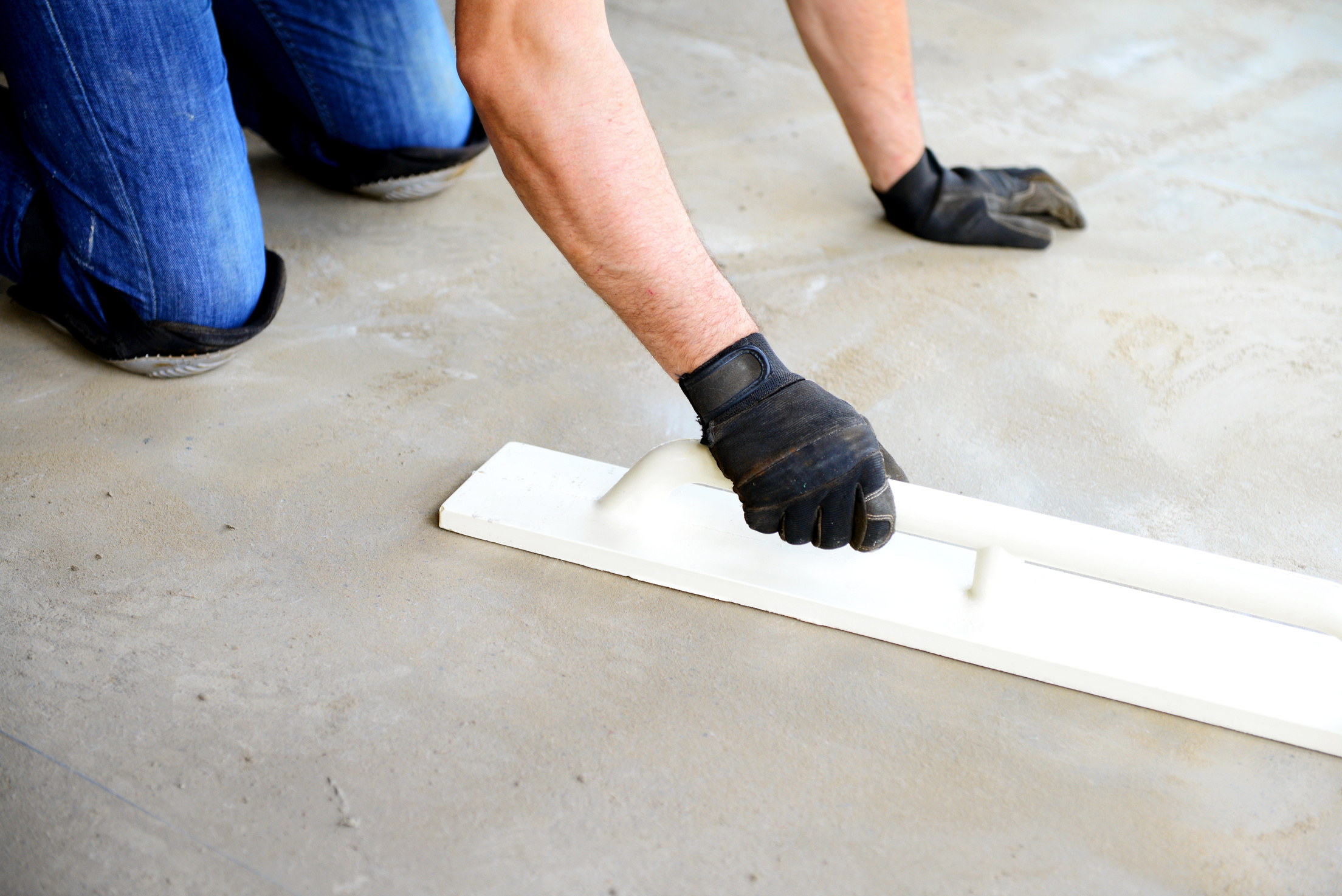 polishing concrete floors